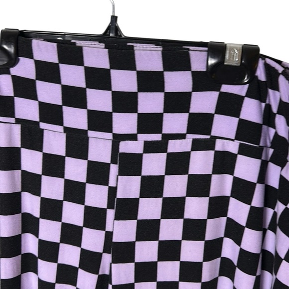 Bell bottom,high waist,Checkered pants,colorblock,cosplay, 70’s,disco,Scooby doo - Picture 4 of 10